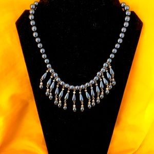 Necklace and earrings